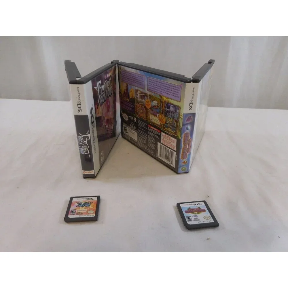 Nintendo DS Jewel Masters Cradle of Athena Complete with Manual Guitar Rock Tour